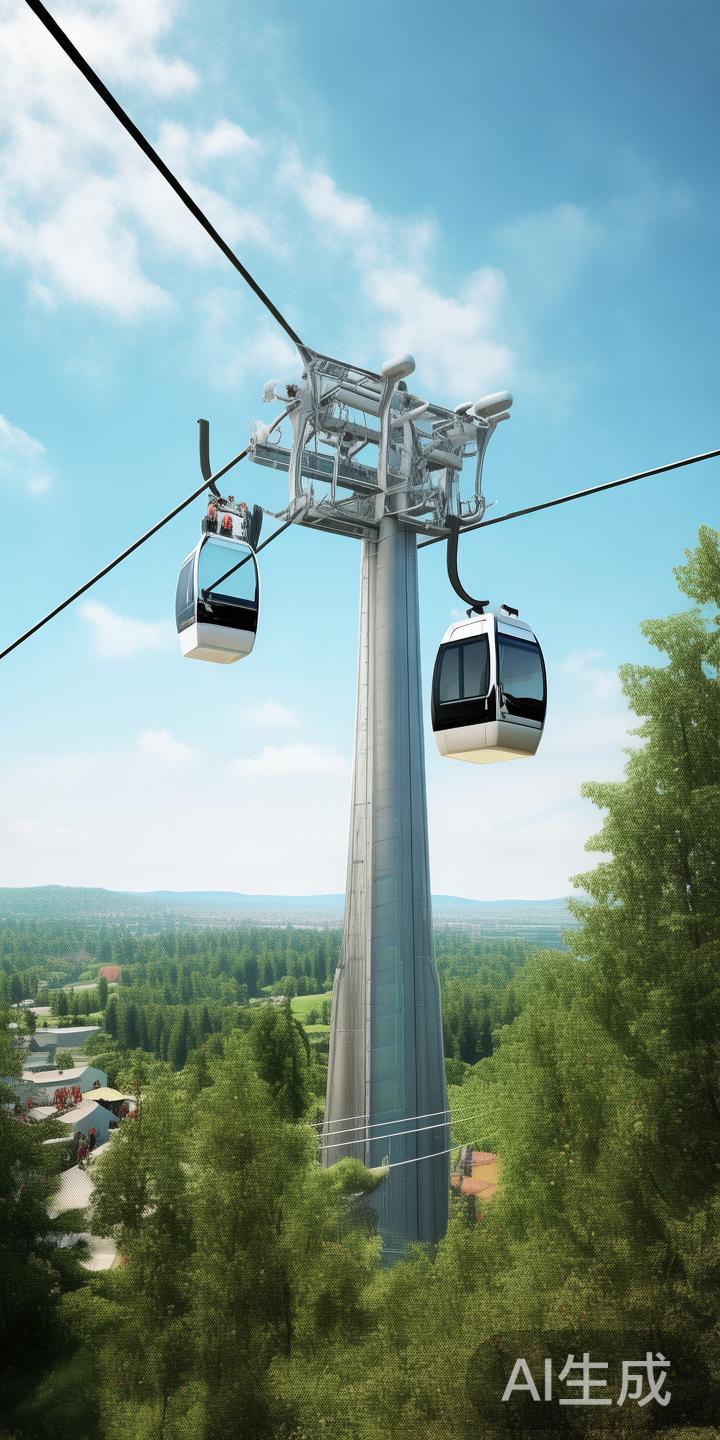 值得一提的还有空中缆车，作为休闲和观景的代表，提供