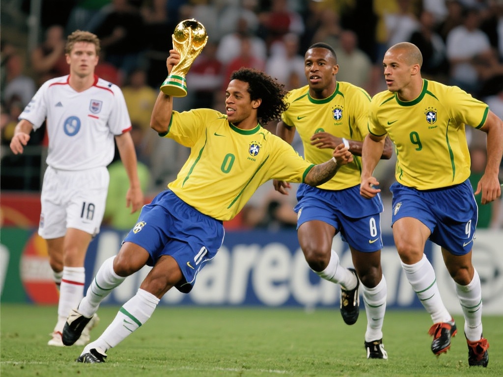 2002年世界杯则成为他职业生涯的里程碑。在那一届